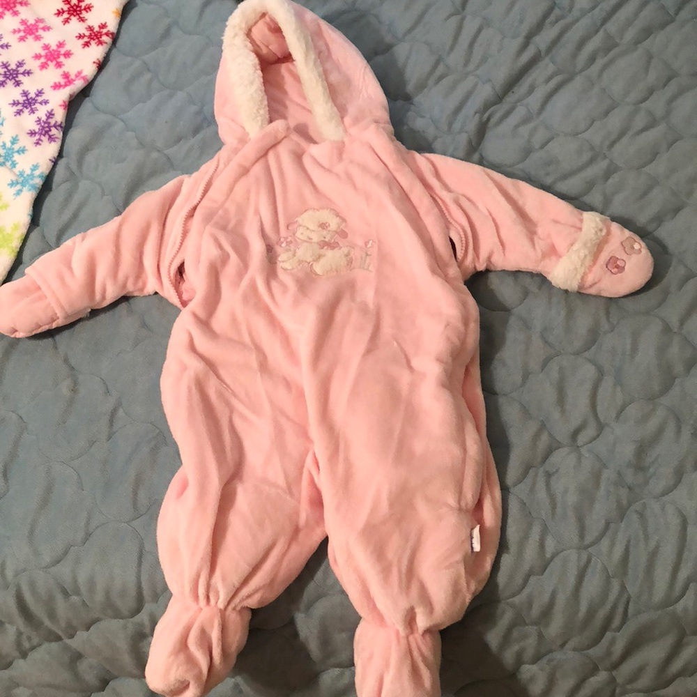 Winter jacket onesie